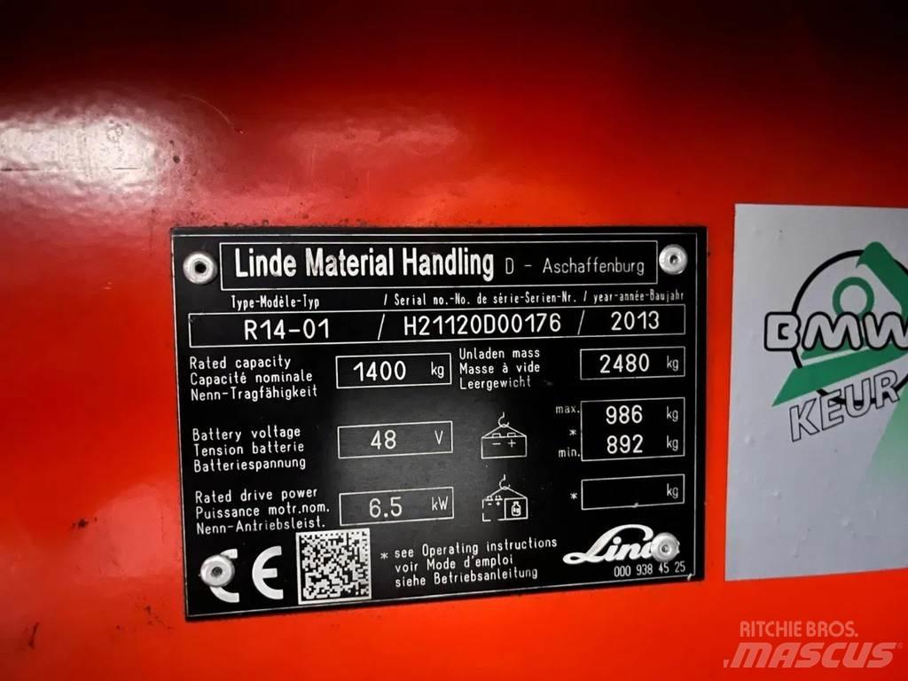 Linde R14-01 Reachtruck
