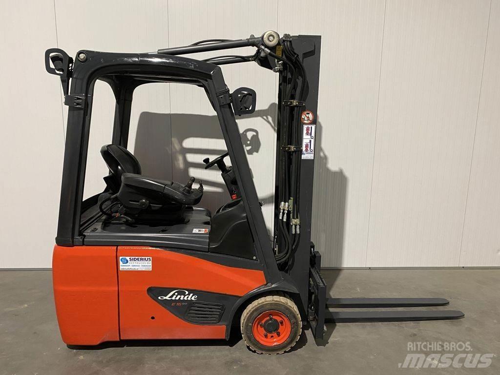 Linde E16C-02 El gaffeltrucks