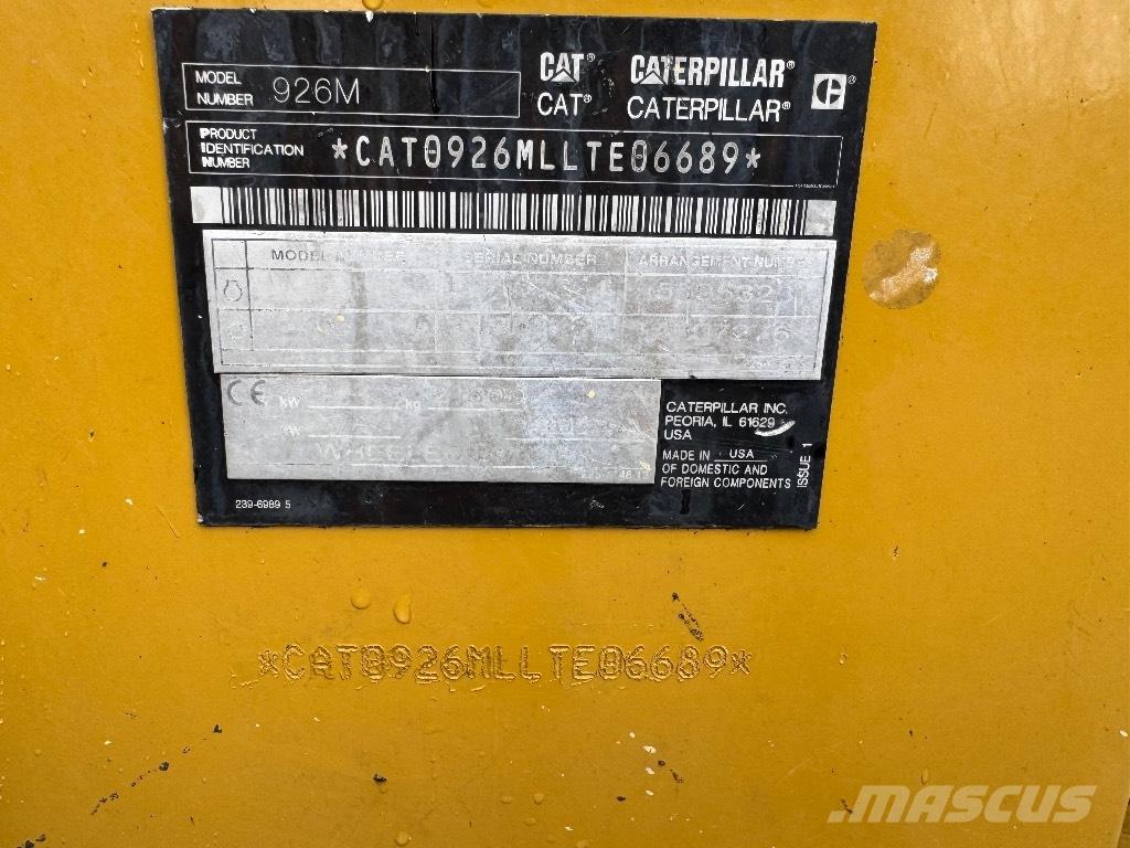 CAT 926 M Læssemaskiner på hjul