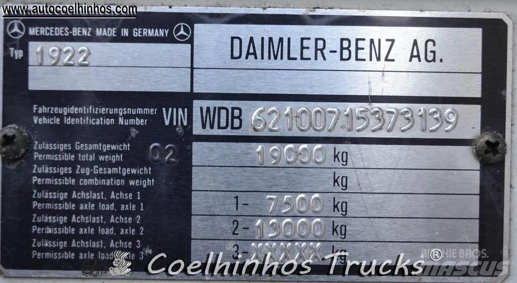 Mercedes-Benz 1922 K Lastbil med kran