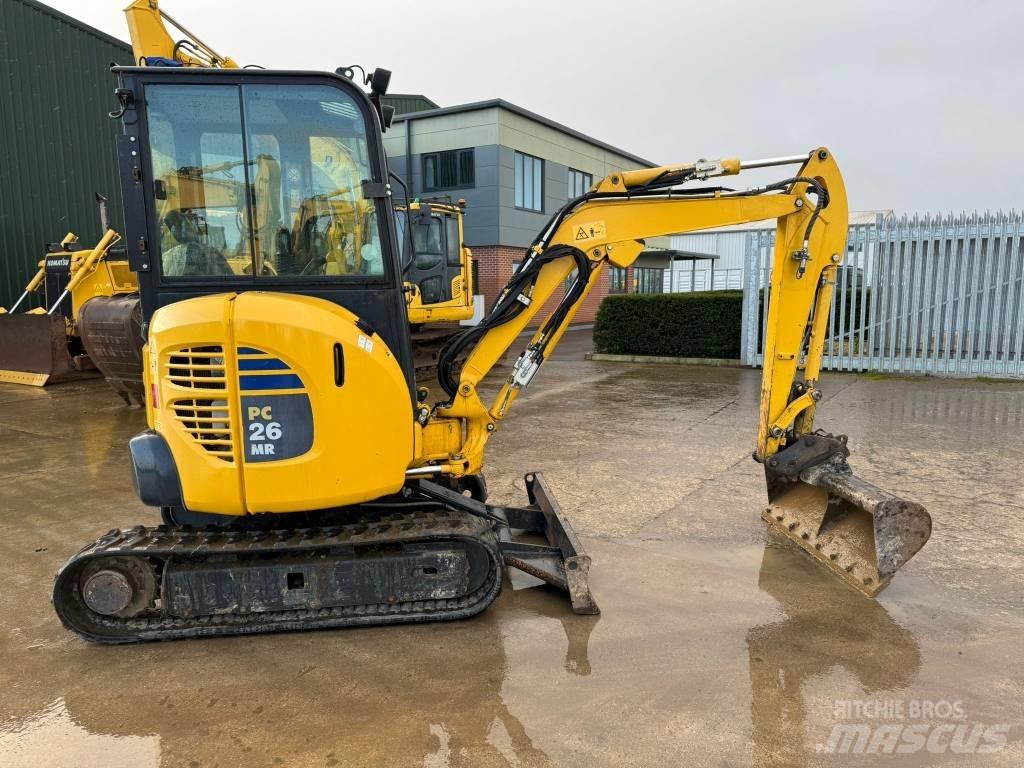 Komatsu PC 26 MR-3 Minigravemaskiner
