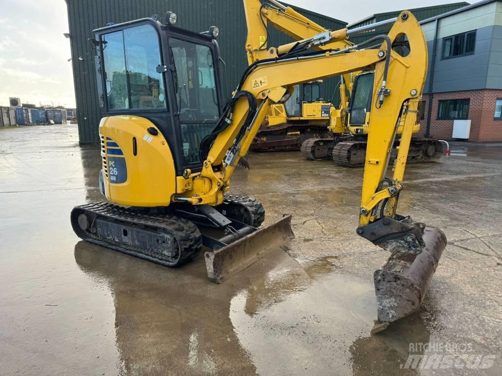 Komatsu PC 26 MR-3 Minigravemaskiner