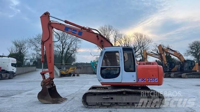Hitachi EX 135 Gravemaskiner på larvebånd