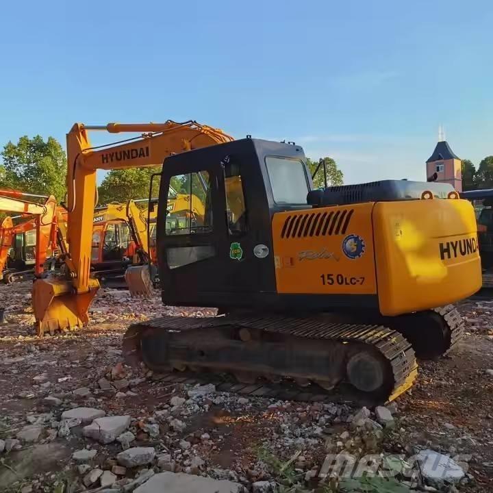 Hyundai 150LC -7 Gravemaskiner på larvebånd