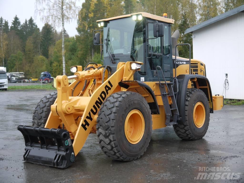 Hyundai HL 757-9A Læssemaskiner på hjul
