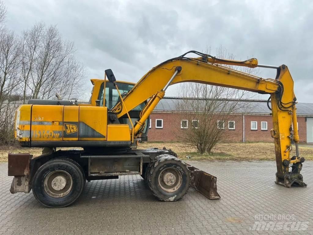 JCB JS 160W Gravemaskiner på hjul