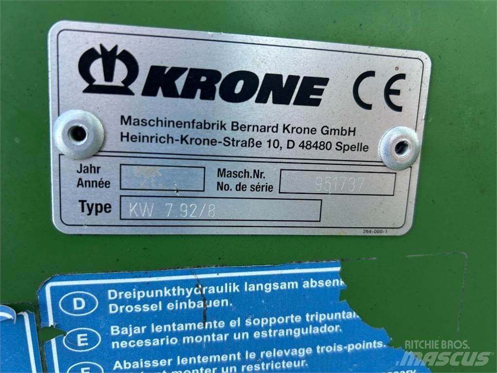 Krone KW 7.92 River og høvendere