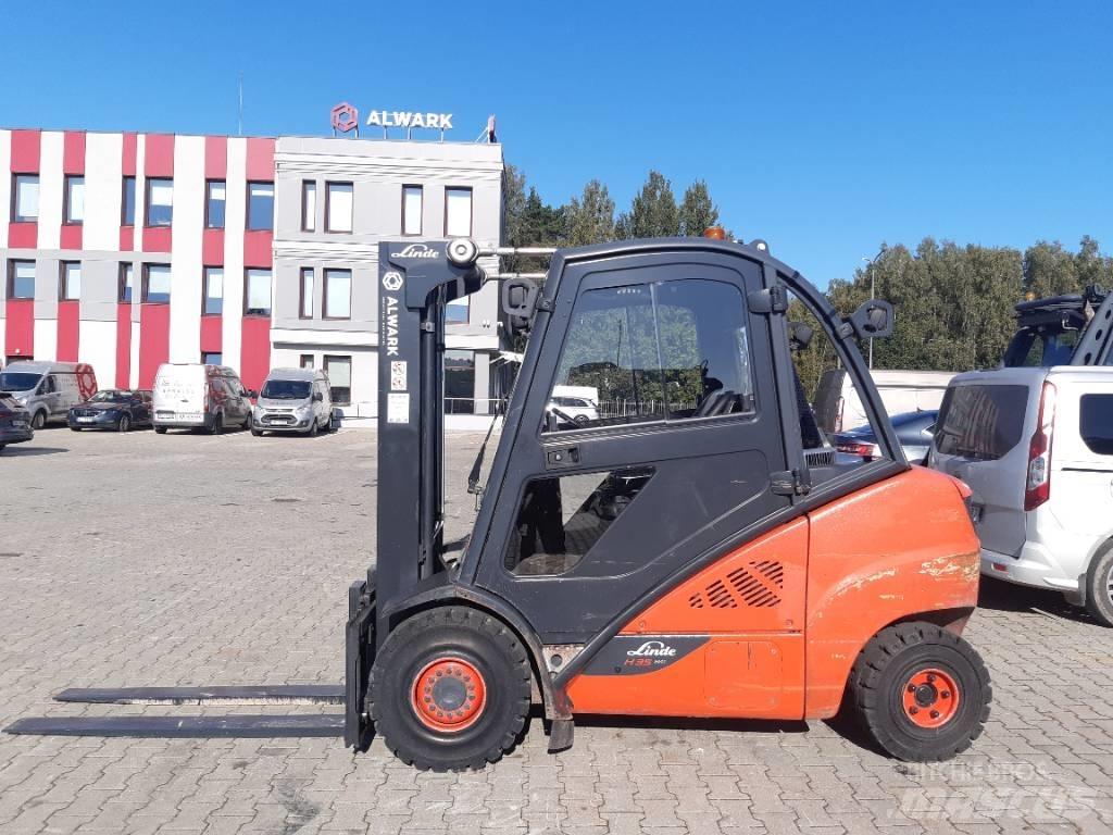 Linde H 35 D Diesel gaffeltrucks
