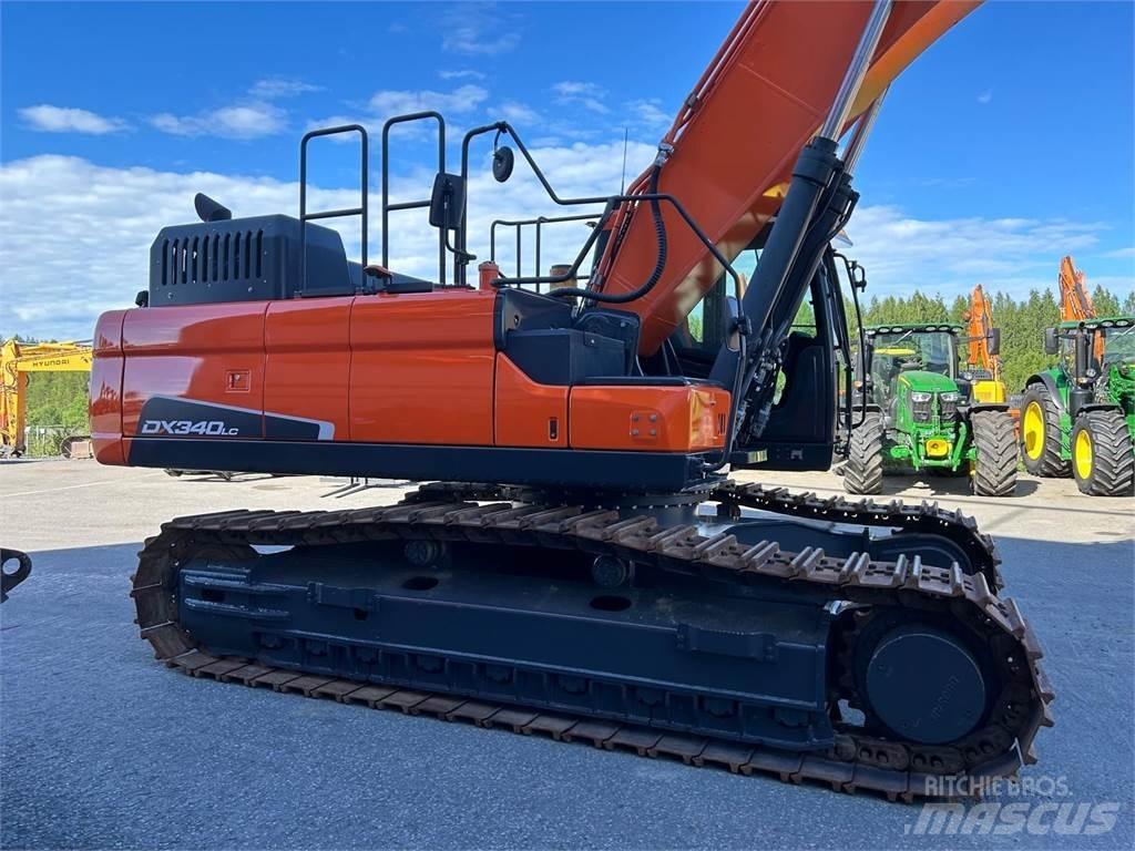 Doosan DX340LC-5 Gravemaskiner på larvebånd