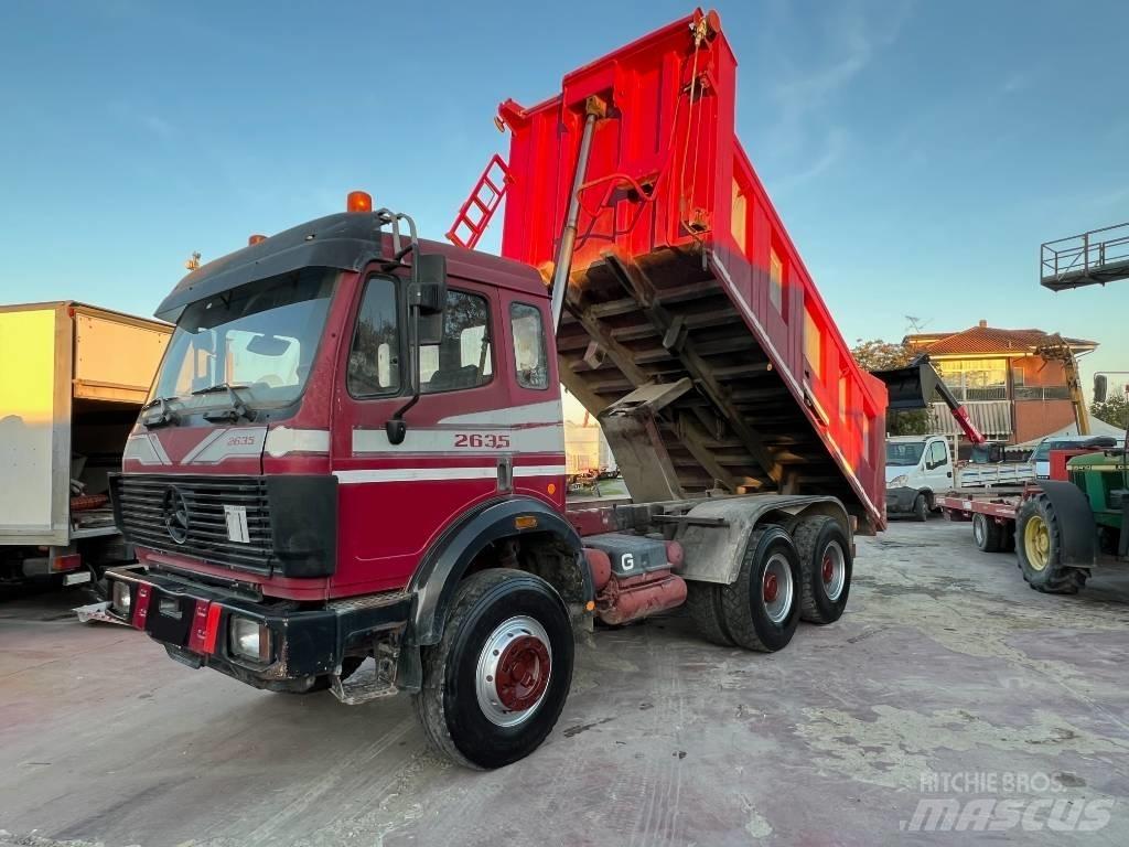 Mercedes-Benz 2635 Lastbiler med tip