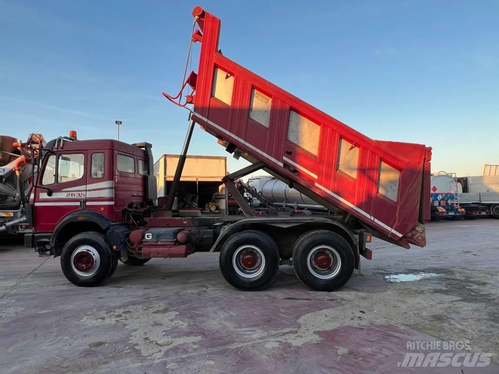 Mercedes-Benz 2635 Lastbiler med tip