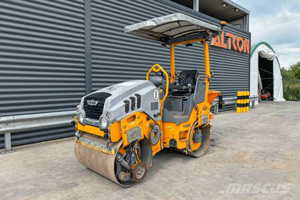 Hamm HD 10 VV Tvilling tromle