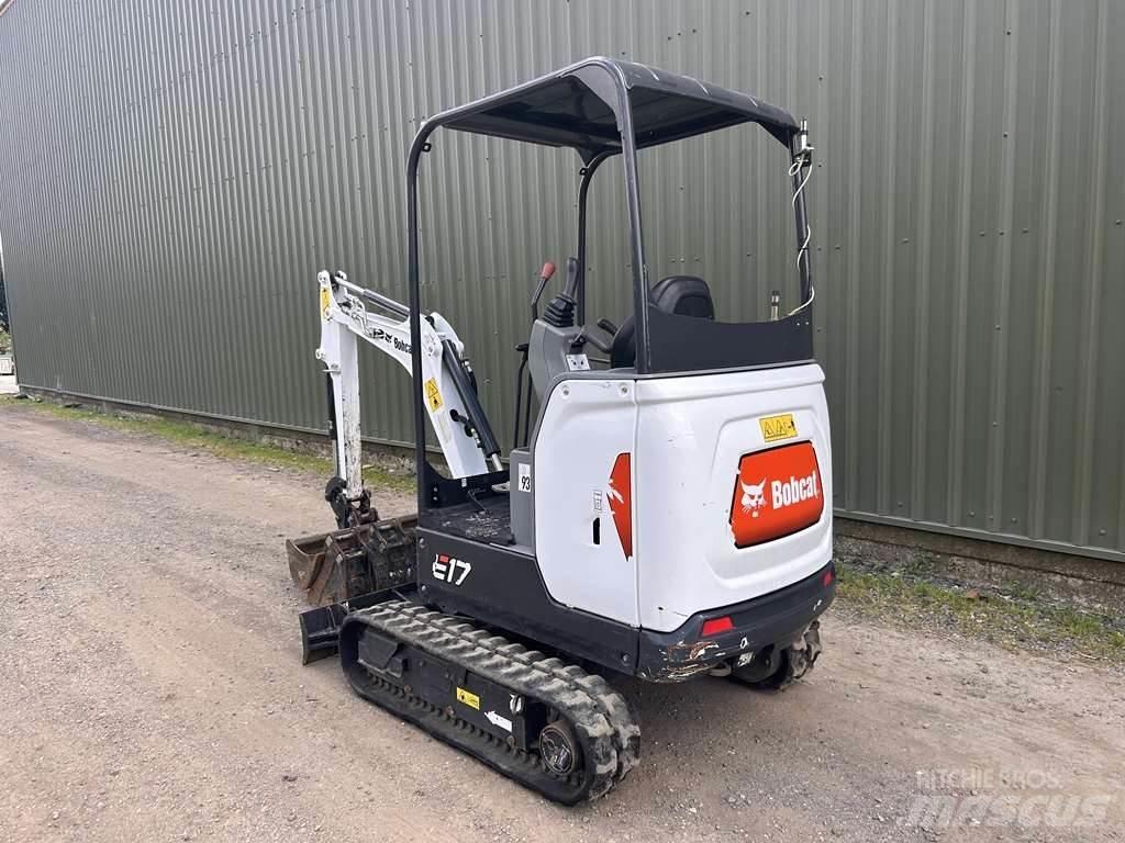 Bobcat E17 Minigravemaskiner