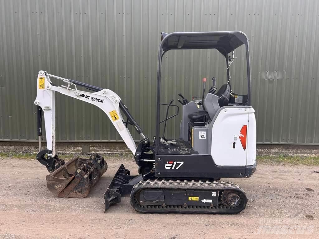 Bobcat E17 Minigravemaskiner