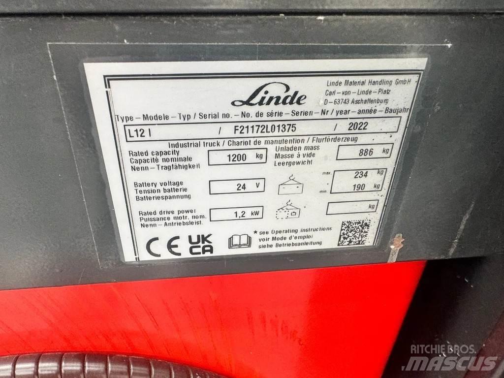 Linde L 12 l Gaffelstabler med gående fører