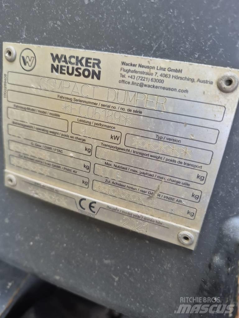 Wacker Neuson DT 10 Bælte-tipvogn