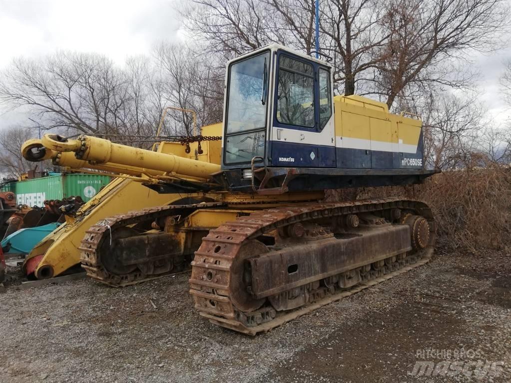 Komatsu PC 650 LC Gravemaskiner på larvebånd