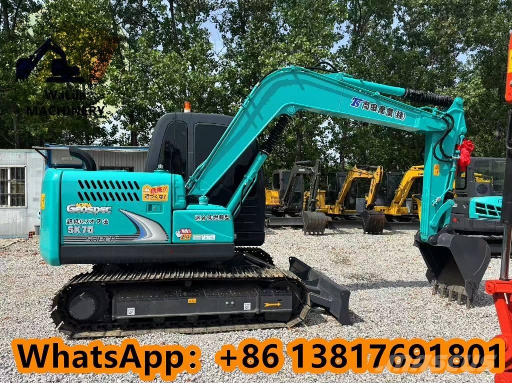 Kobelco SK 75 Gravemaskiner på larvebånd
