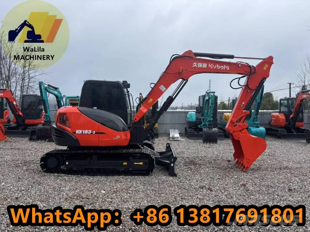 Kubota KX 183 Minigravemaskiner