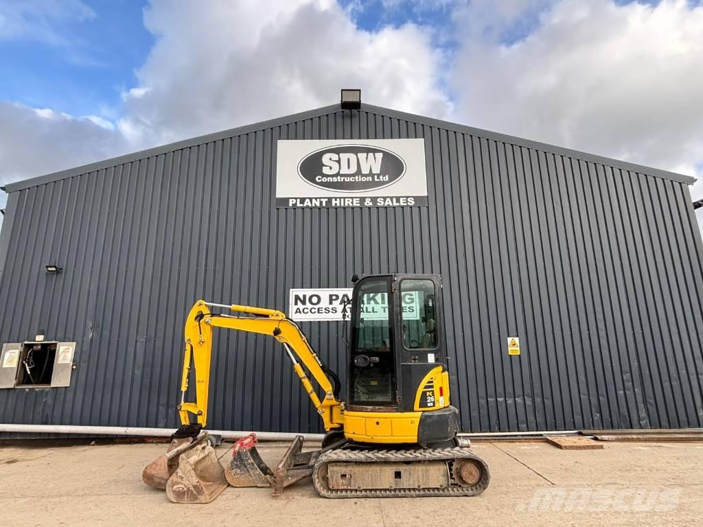 Komatsu PC 26 MR-3 Minigravemaskiner