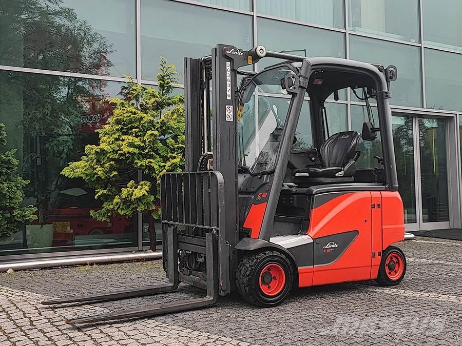 Linde E18PH-02 El gaffeltrucks