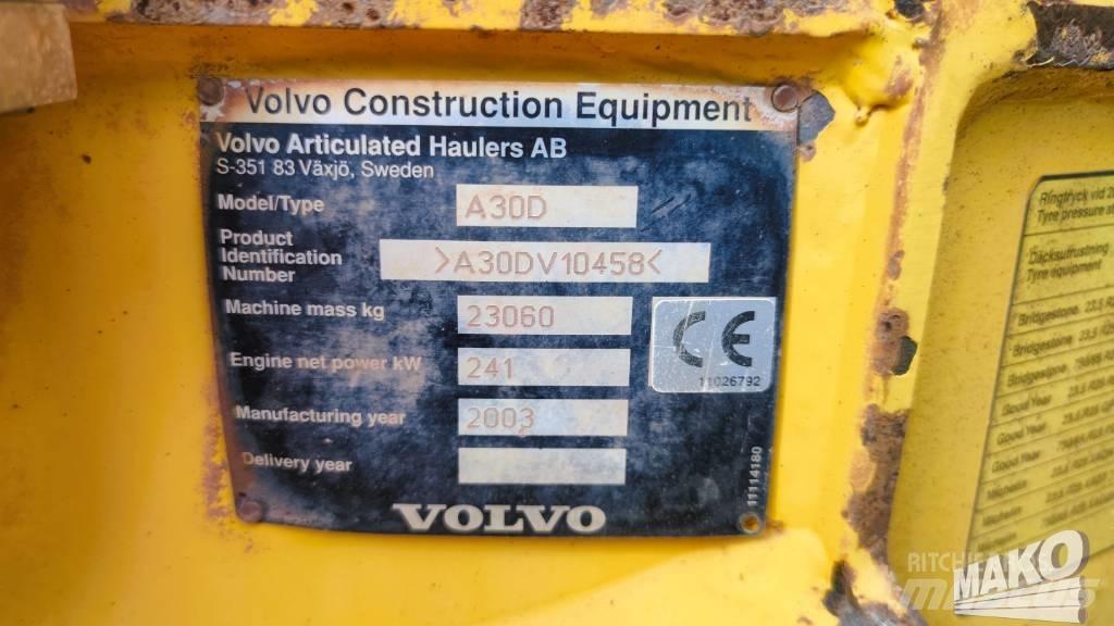 Volvo A 30 D Terrængående lastbiler