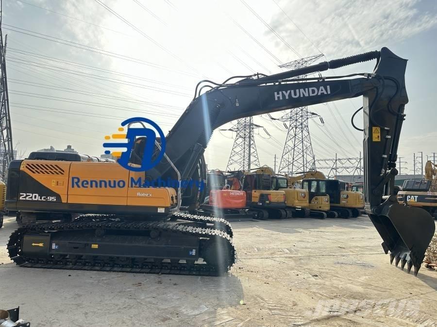 Hyundai R220LC-9S Gravemaskiner på larvebånd