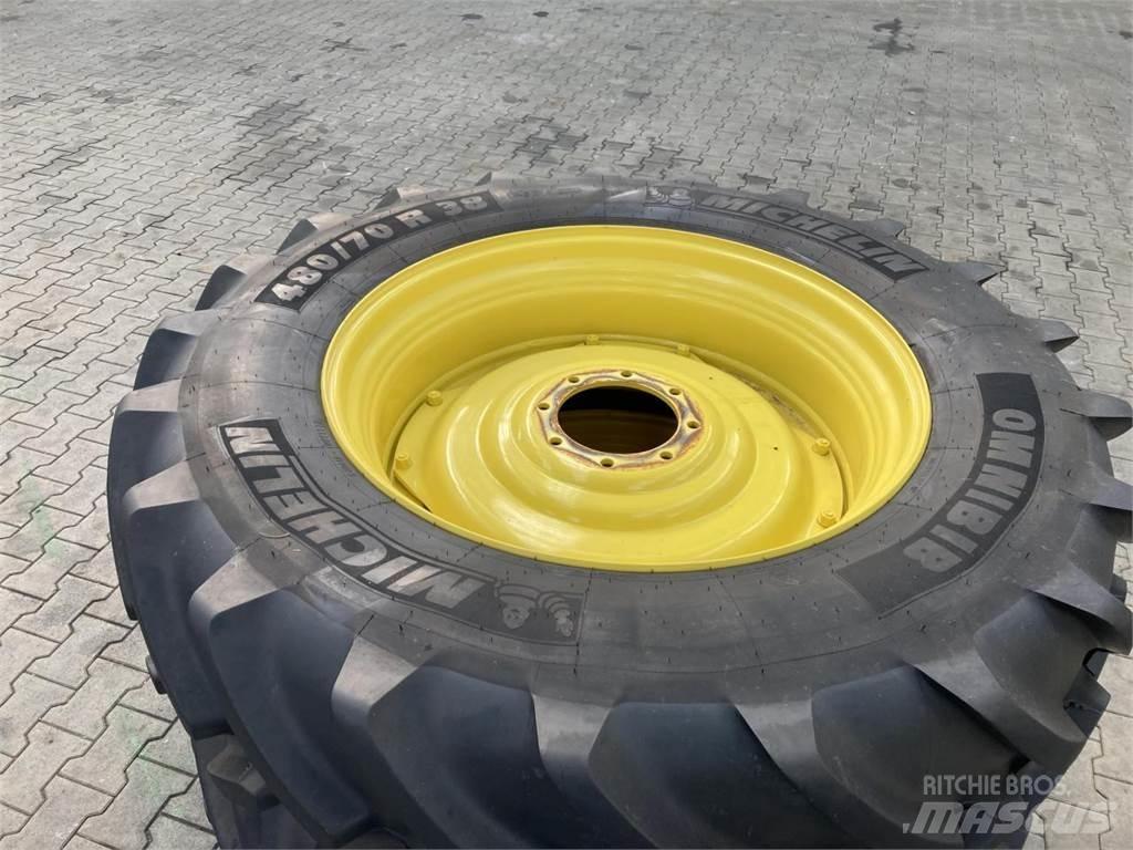 Michelin 480/70R38 Hjul, Dæk og Fælge