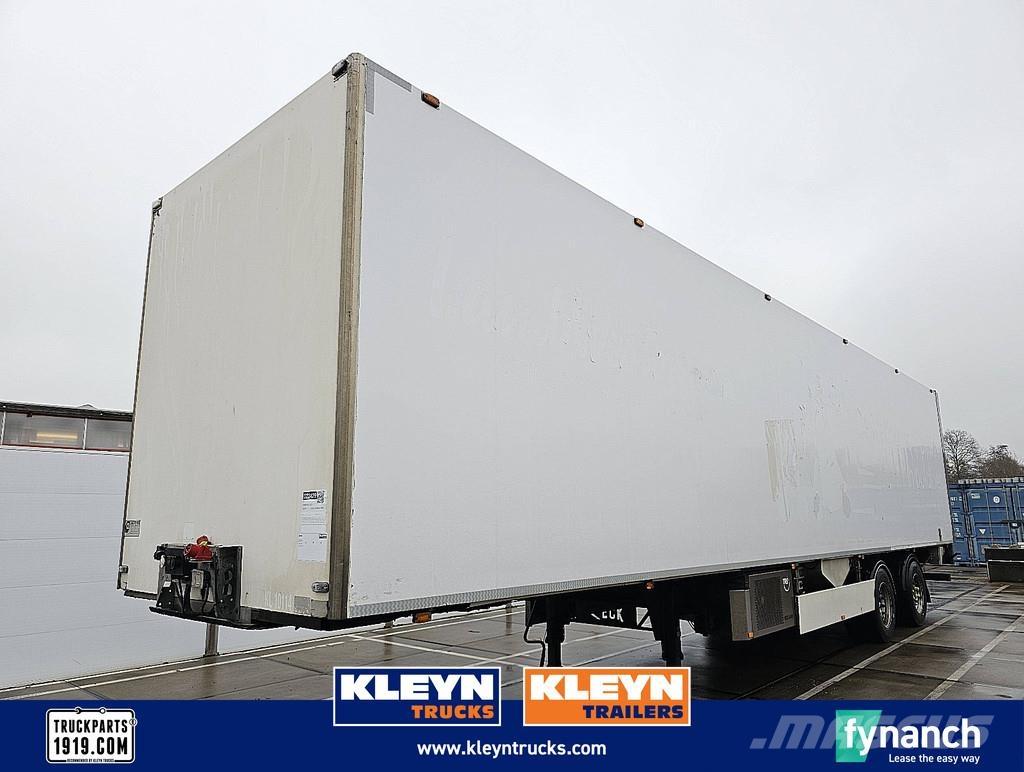 Van Eck U T-2 I Semi-trailer med fast kasse