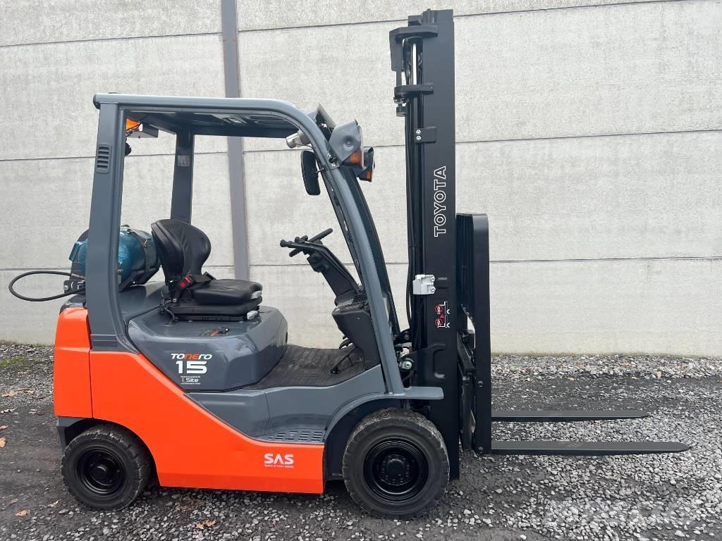 Toyota 02-8FGF15 LPG gaffeltrucks