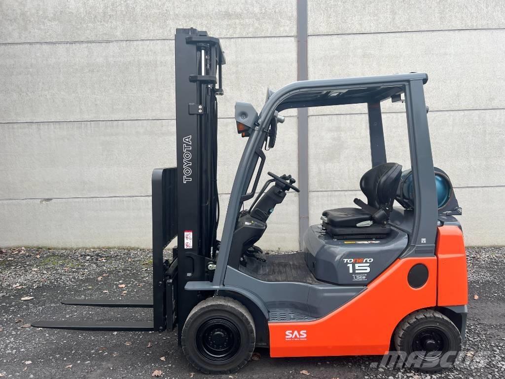 Toyota 02-8FGF15 LPG gaffeltrucks