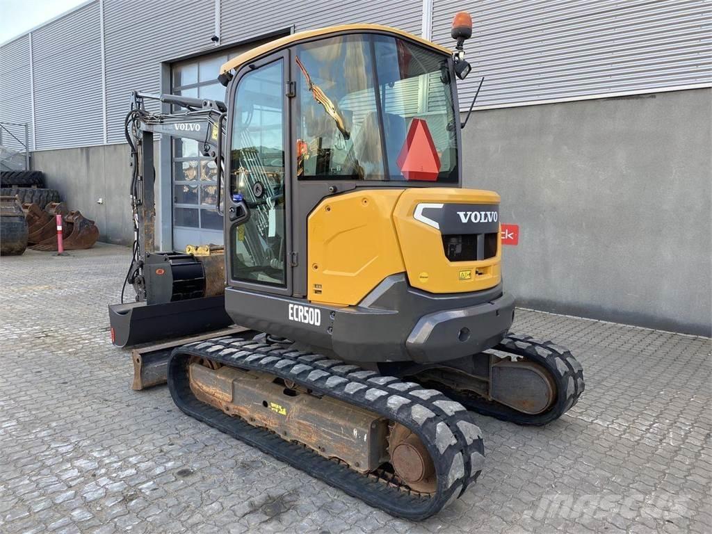 Volvo ECR50 Gravemaskiner på hjul