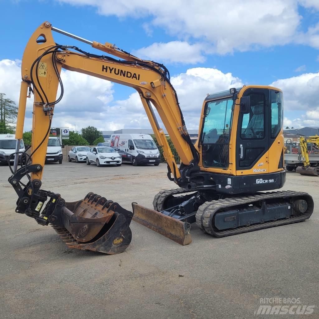 Hyundai R60CR9 Minigravemaskiner