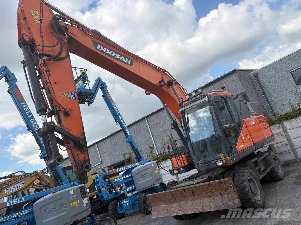 Doosan DX210 WE-5 Gravemaskiner på hjul