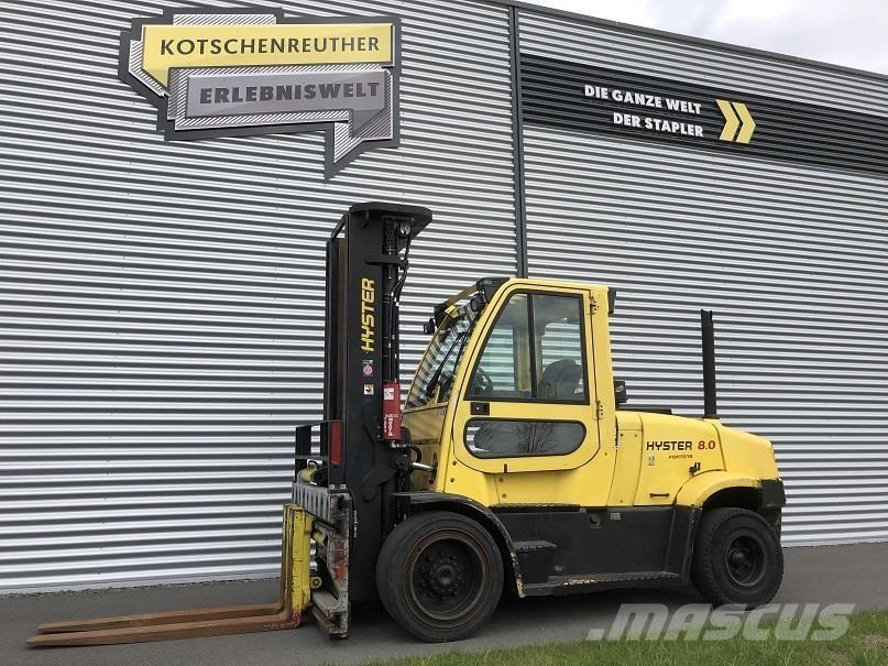 Hyster H8.0FT6 Diesel gaffeltrucks