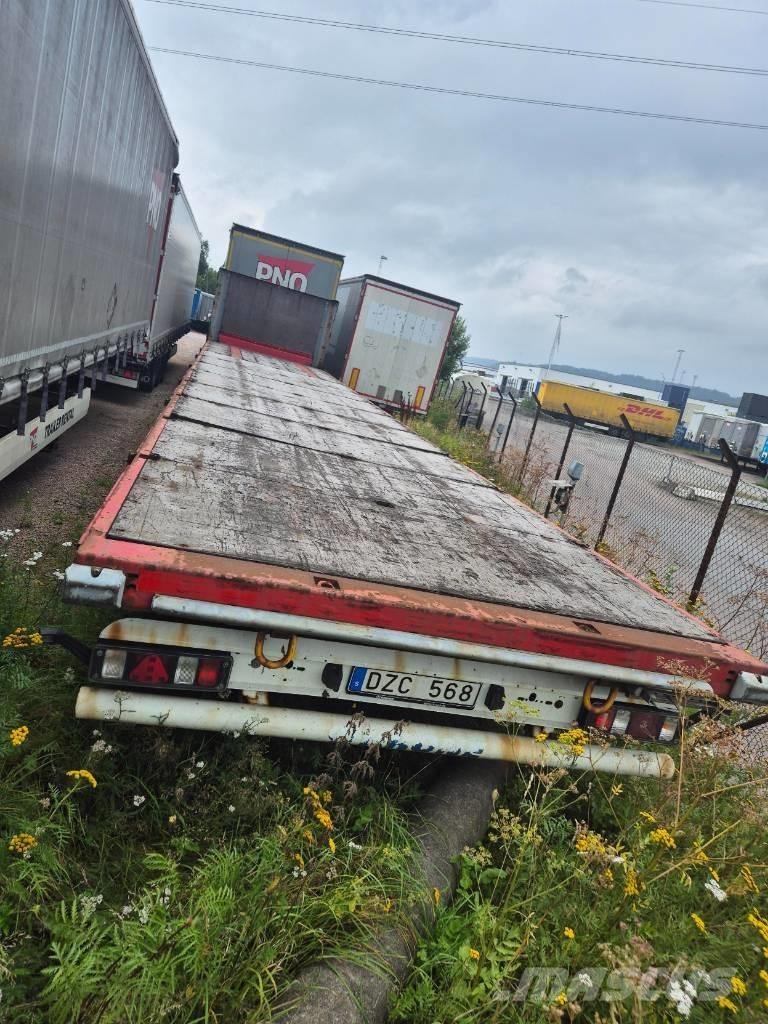 Krone FLAKTRAILER Semi-trailer med lad/flatbed