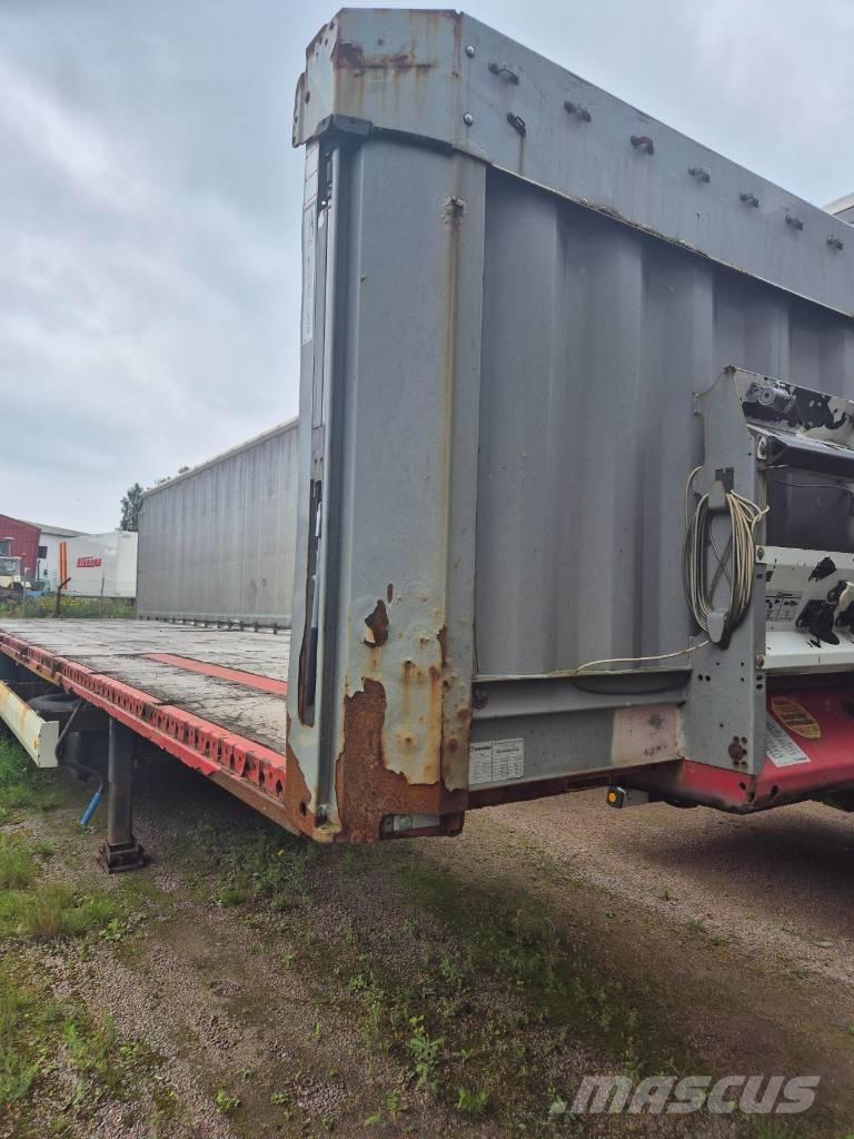 Krone FLAKTRAILER Semi-trailer med lad/flatbed