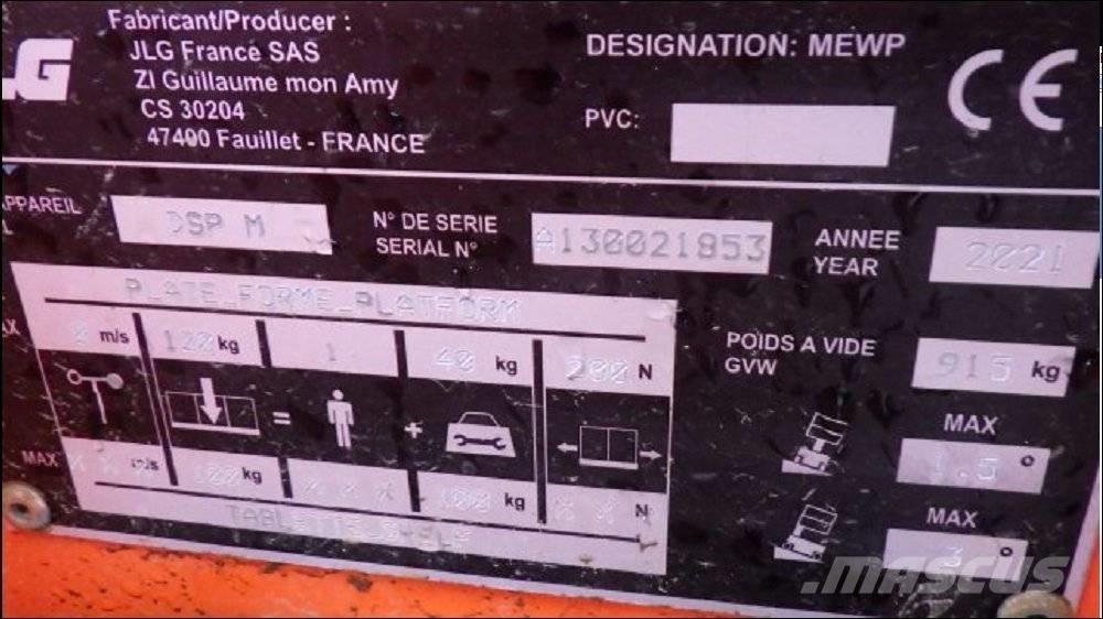 JLG DSP-M Plukketruck, høj