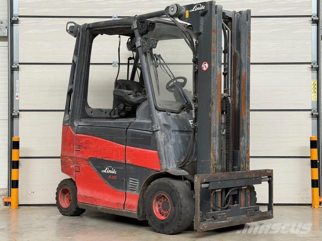 Linde E25H-01/600 El gaffeltrucks