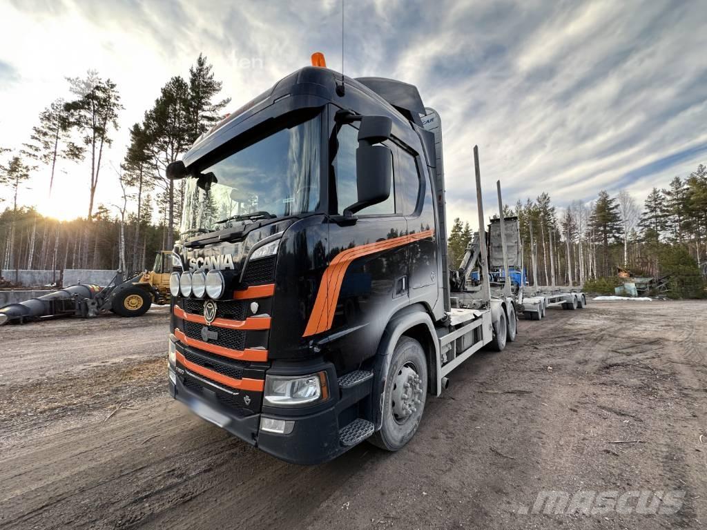 Scania R 650 Ekipage Tømmertransport