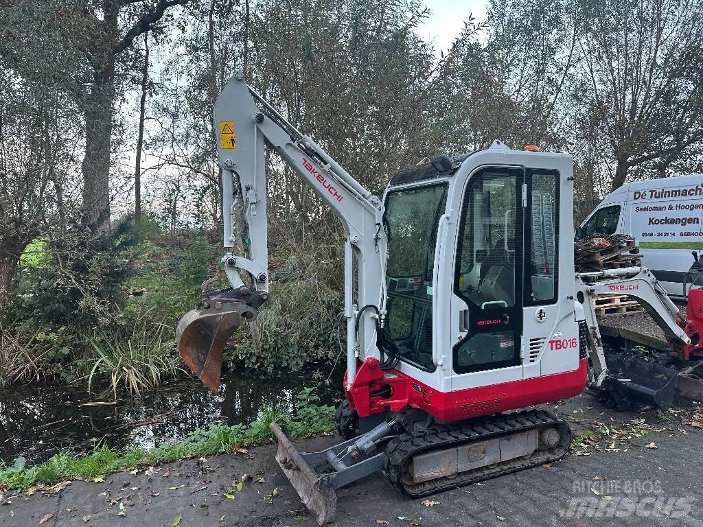 Takeuchi TB 016 Minigravemaskiner