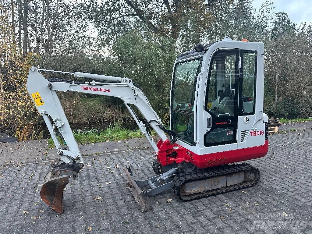 Takeuchi TB 016 Minigravemaskiner