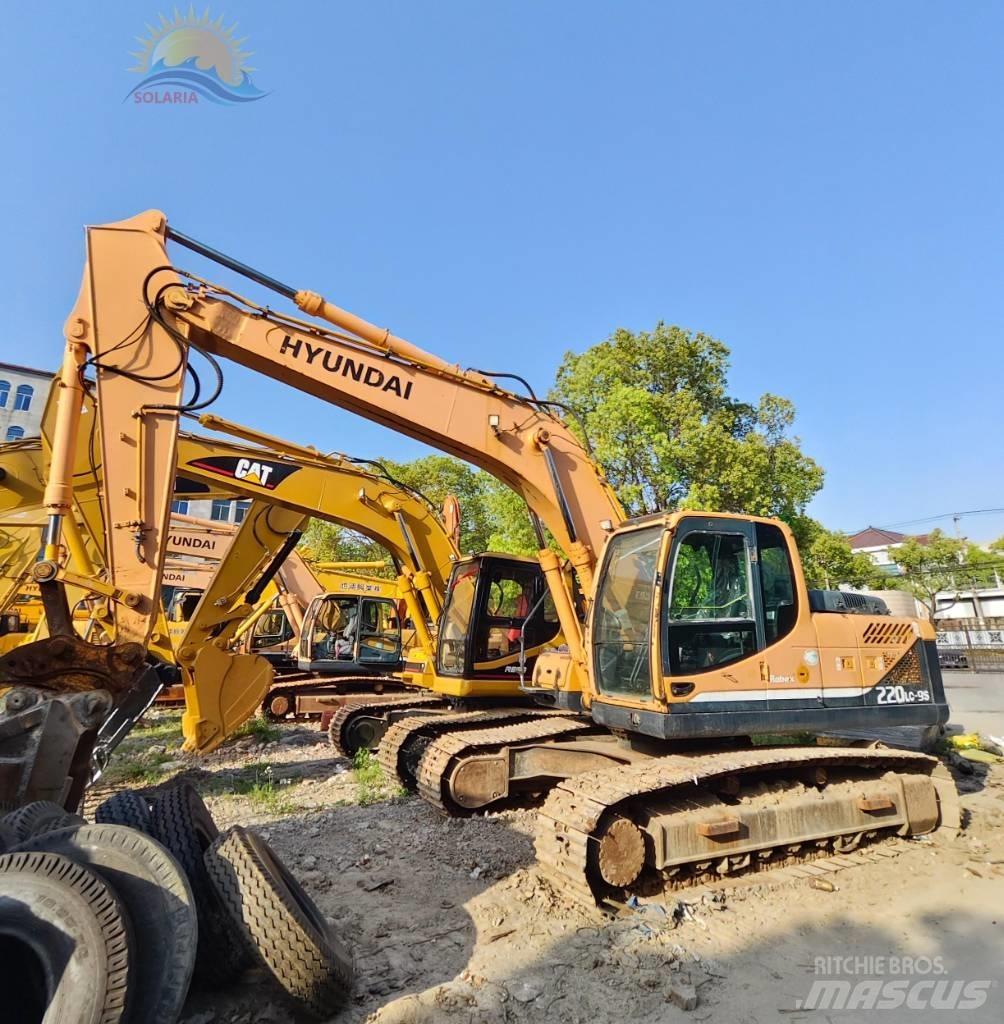 Hyundai R220LC-9S Gravemaskiner på larvebånd