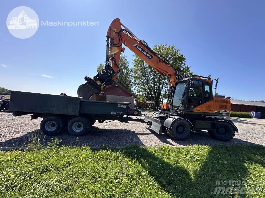 Develon DX 170 W-7 Gravemaskiner på hjul