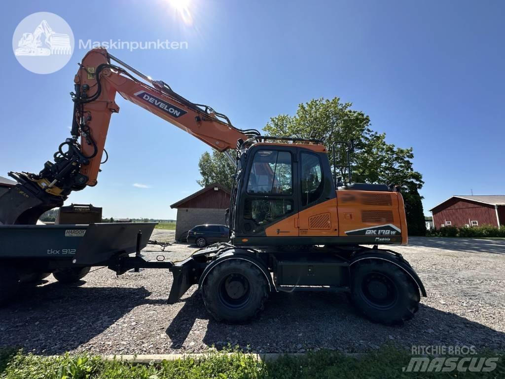 Develon DX 170 W-7 Gravemaskiner på hjul