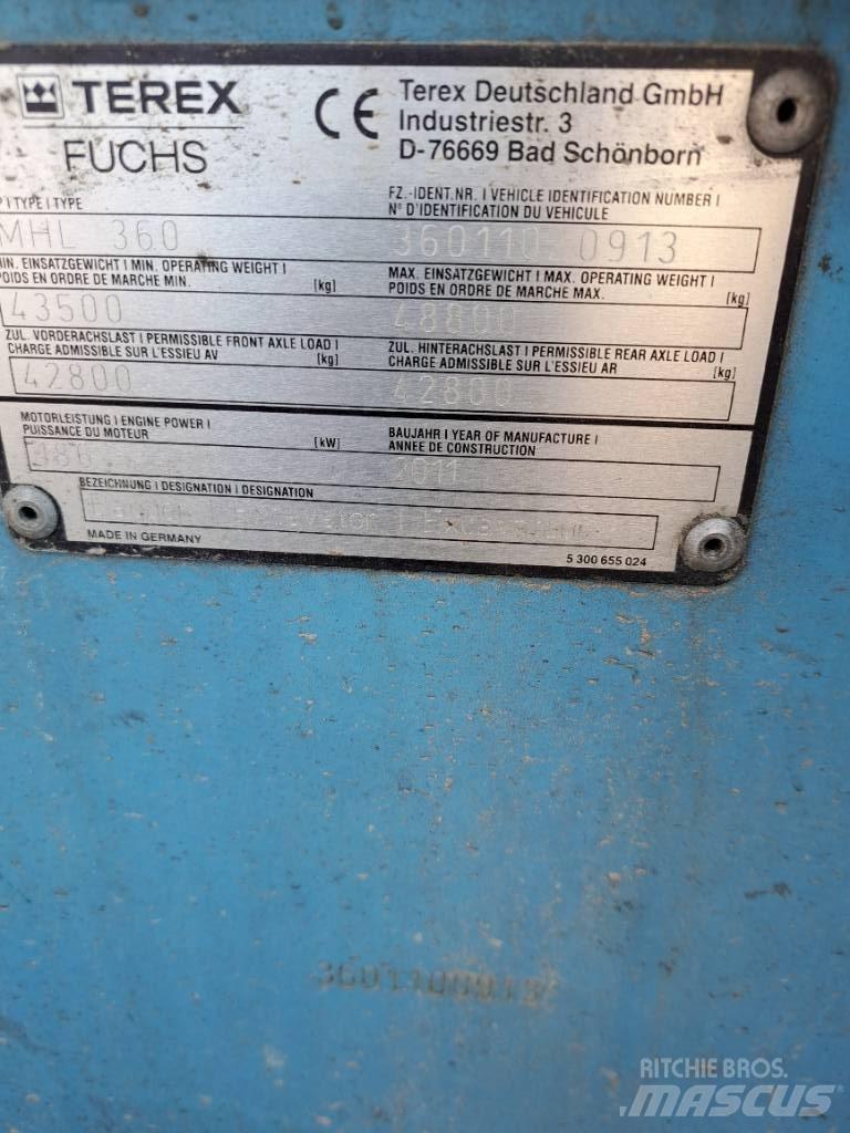 Fuchs MHL360D Materialehåndteringsmaskiner