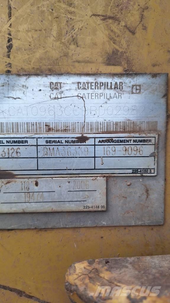 CAT 963 C Larvebåndslæssere