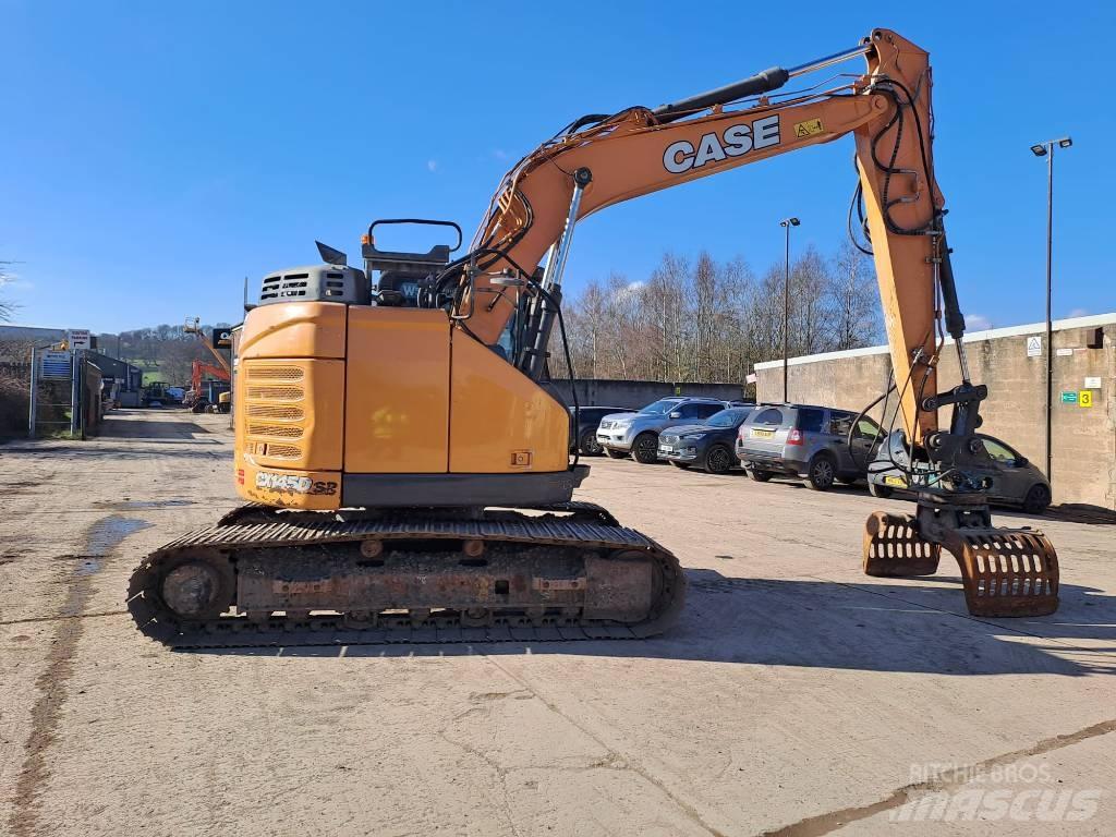 CASE CX145D SR Gravemaskiner på larvebånd