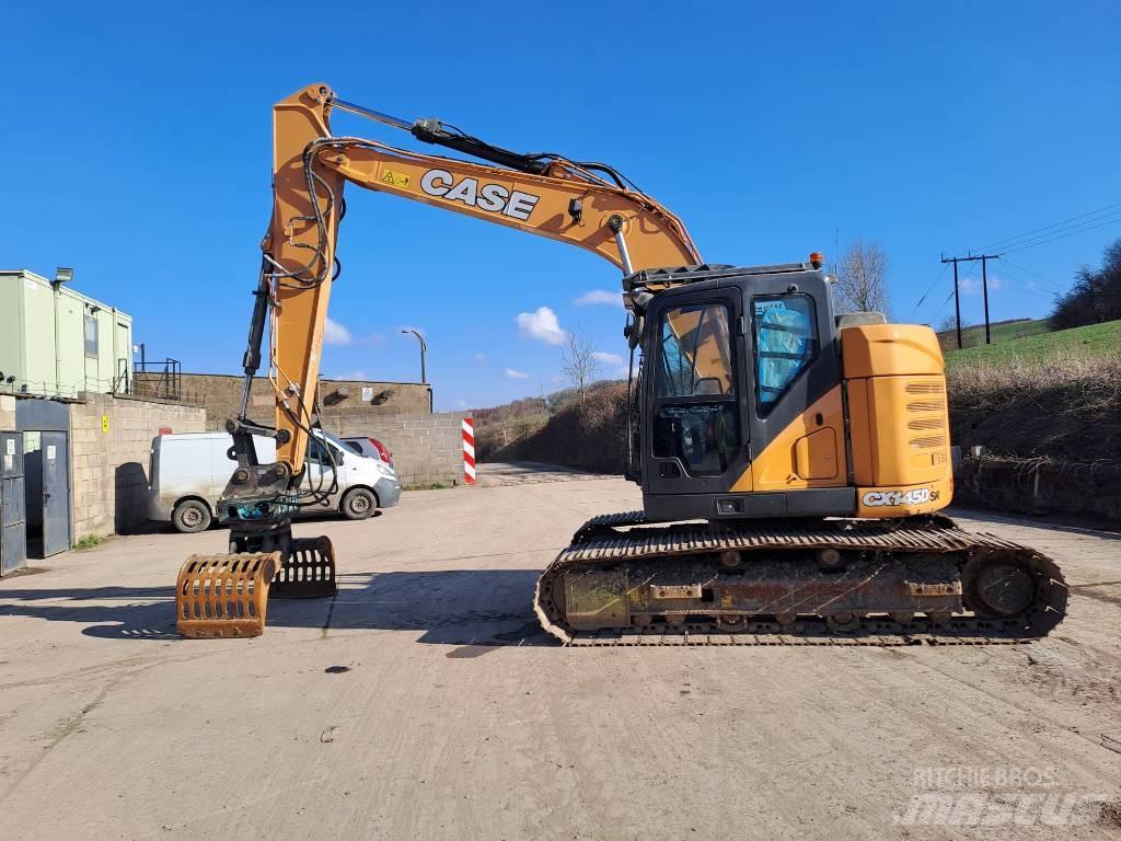 CASE CX145D SR Gravemaskiner på larvebånd