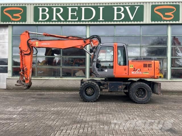 Hitachi ZX 160 W Gravemaskiner på hjul
